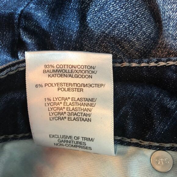 Silver Jeans Boyfriend Womens 25 Whiskered Stretch Distressed Western Cowgirl - Picture 9 of 10